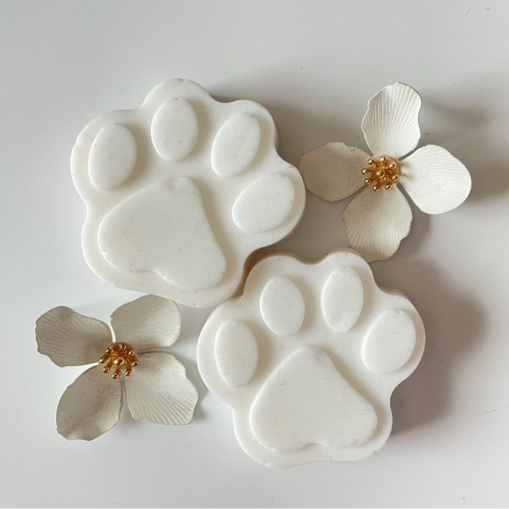 Vanilla Scent Paw Soap Set 🐾🤍🐾🤍